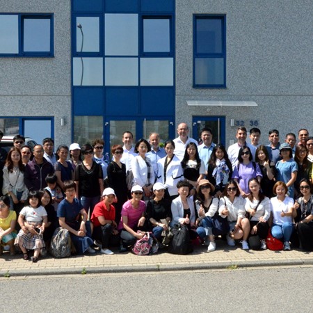 Beauty Therapists from China visit Aachen and JANSSEN COSMETICS