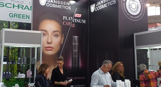 Janssen Cosmetics and Serbian Partner present at the "Touch of Paris" trade show & congress