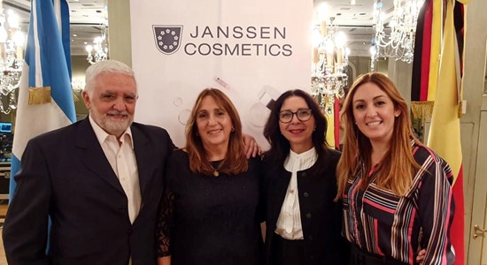 Janssen Cosmetics expands to Argentina with a new sales partner