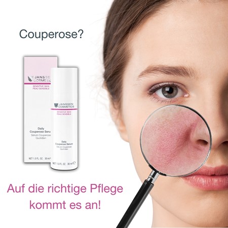 Effektive Gesichtspflege bei Couperose und anfänglicher Rosazea: Entdecke die beruhigende Kraft von SENSITIVE SKIN