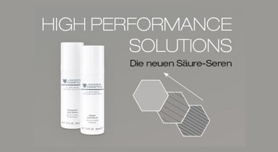 High Performance Solutions - Die neuen Säure-Seren